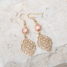 Esme Small Beaded Filigree Earrings