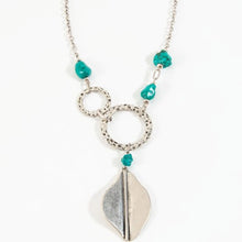 Leaf Turquoise Bead Necklace