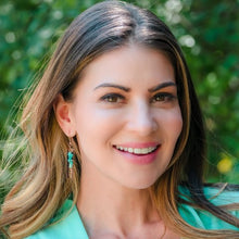 Turquoise Bar Earrings