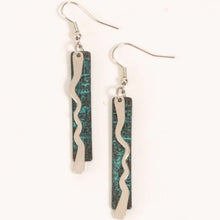 Bar Squiggle Earrings