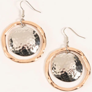 Kiann Ring Disc Earrings