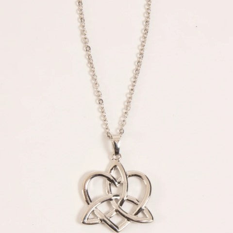 Celtic Heart Knot Necklace