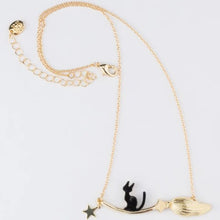 Binx Cat & Broom Necklace