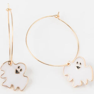 Ghost Hoop Earrings