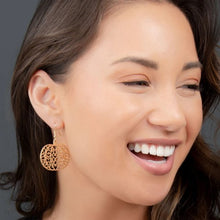 Filigree Pumpkin Earrings