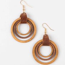 Triple Circle Earrings