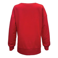 Ho Ho Hat Chenille Patch Fleece Crewneck