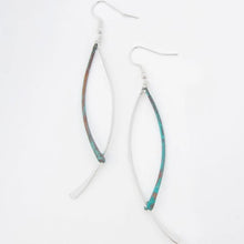 Pointed Oval Earrings