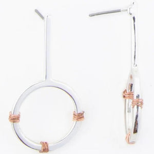 Simple Circular Wire Earrings