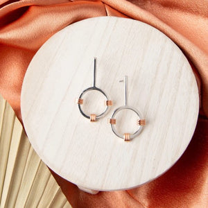 Simple Circular Wire Earrings