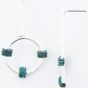 Simple Circular Wire Earrings