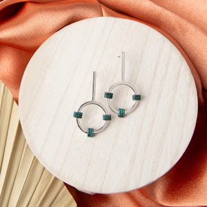 Simple Circular Wire Earrings