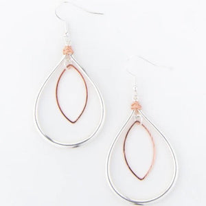 Double Teardrop Earrings