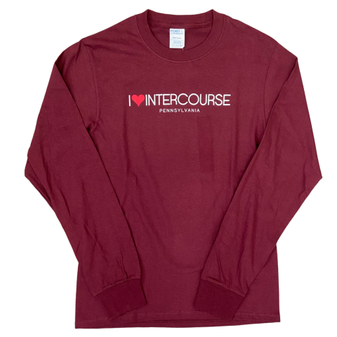 I ❤ Intercourse, PA Long Sleeve Shirt