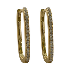 Rectangle Hoop Earrings