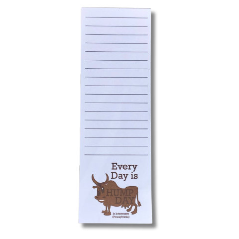 Hump Day Notepad