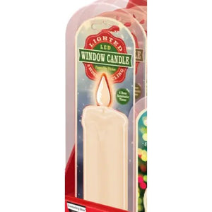 Window Cling Candle
