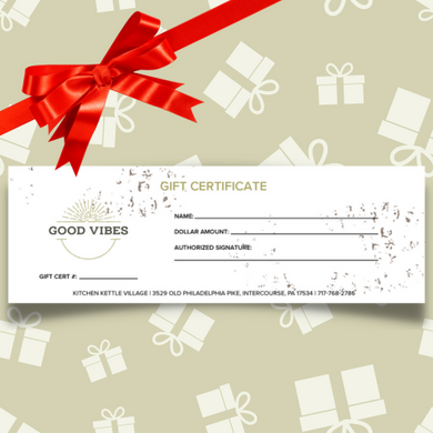 Good Vibes Gift Certificate