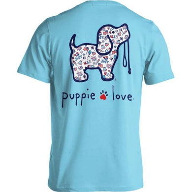 4th of July Pup T-Shirt