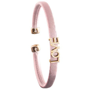 Blush Leather Bracelets