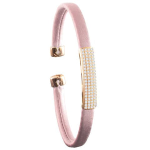 Blush Leather Bracelets