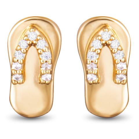 Flip Flop Stud Earrings