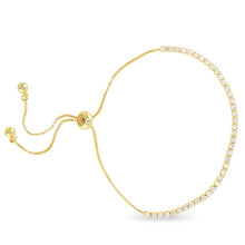 Cubic Zirconia Micro Tennis Bracelet