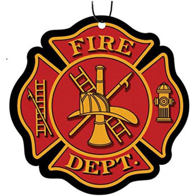 Fire Department Logo Air Freshener