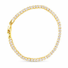 Cubic Zirconia Traditional Tennis Bracelet