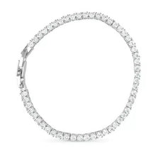 Cubic Zirconia Traditional Tennis Bracelet