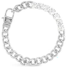 Cubic Zirconia Chain Bracelet