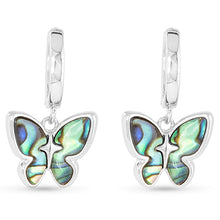 Abalone Butterfly Earrings