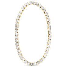 Cubic Zirconia Stretch Tennis Bracelet
