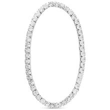 Cubic Zirconia Stretch Tennis Bracelet