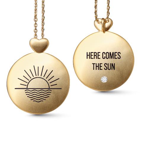 Here Comes the Sun Necklace