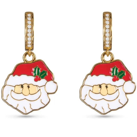 Santa Drop Earrings