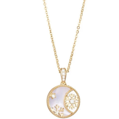 Snowflake Ornament Necklace