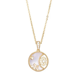 Snowflake Ornament Necklace