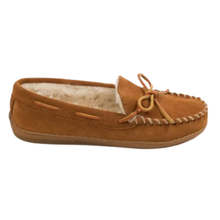 Pile-Lined Hardsole Slippers