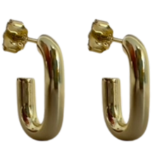 Rectangle Hoop Earrings