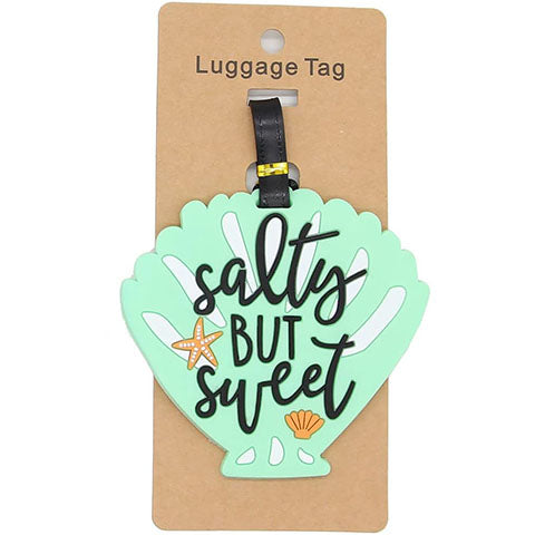 Salty But Sweet Luggage Tag