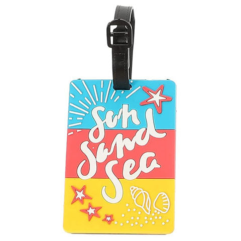 Sun, Sand & Sea Luggage Tag