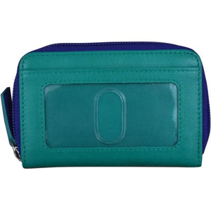 2-Tone Zip Around Pouch