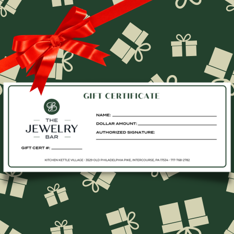 The Jewelry Bar Gift Certificate