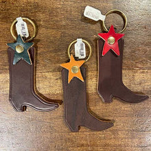 Cowboy Boot Keychain