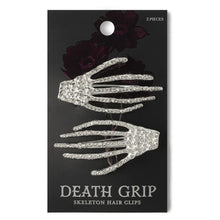 Halloween Death Grip Skeleton Hair Clips