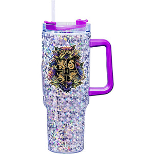 Hogwarts Glitter Travel Mug