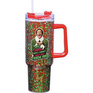 Elf Glitter Travel Mug