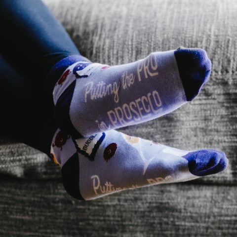 Pro in Prosecco Ankle Socks
