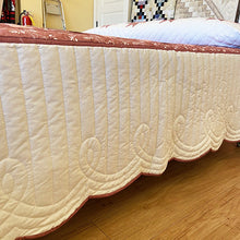 Pink & White Lone Star in Commons King Quilt